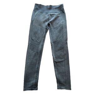 Tuff Athletics Blue Green Leggings Gym Activewear Size MED EUC #5739